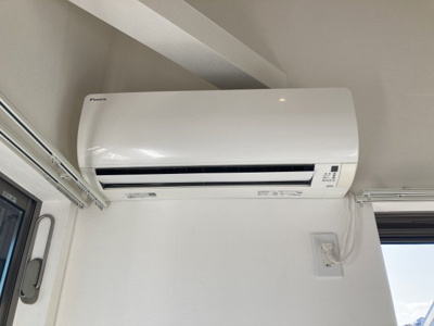 【設備】 | ベイルーム南太田 | 快適に過ごせるエアコン付