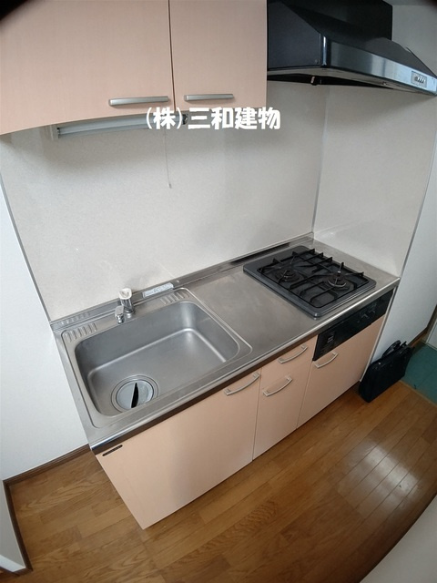 板橋区成増２丁目のアパートのキッチン