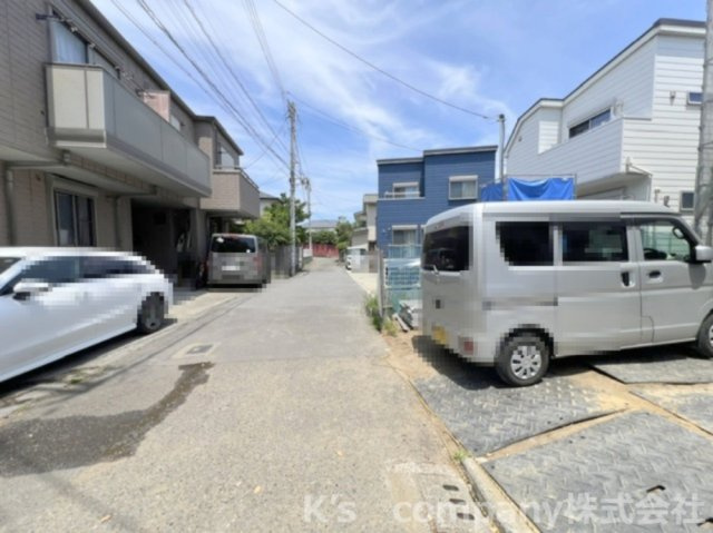 ◎藤沢市鵠沼海岸3丁目　新築戸建の前面道路含む現地写真|2026.6.1撮影◇