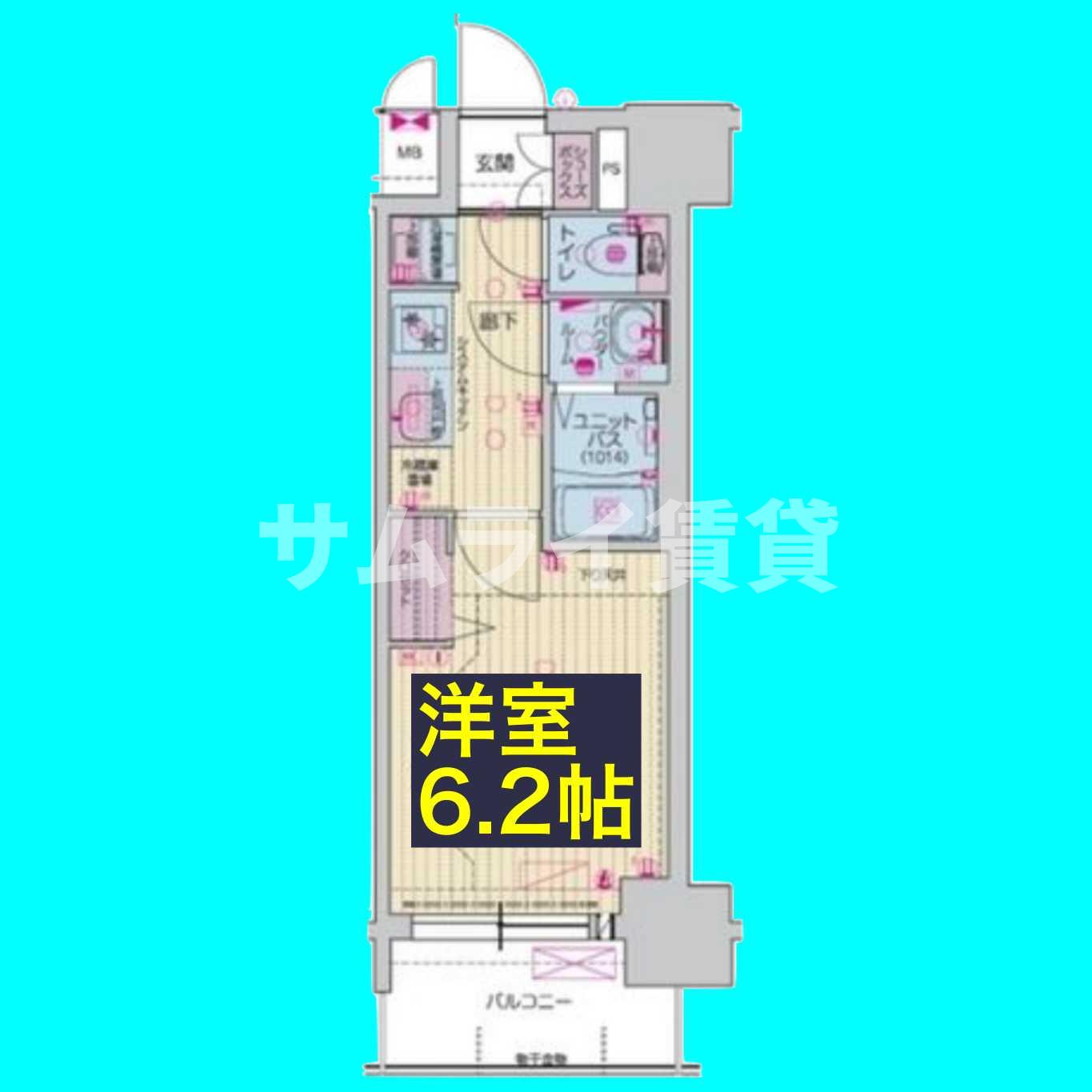 プレサンス千種駅前レイズの間取り
