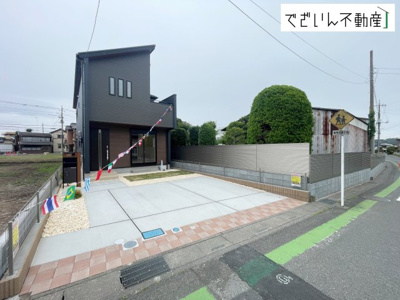 【外観】 | blooming garden東松山市松本町1丁目　新築住宅 | 現地(2026年6月撮影)