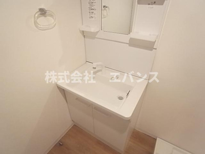 【独立洗面台】 | 第5センチュリーハイム | 朝の身支度には欠かせない独立洗面化粧台