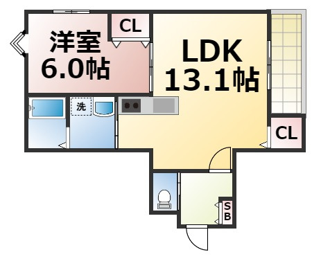 【間取り】 | セゾンクレアスタイル巽　仲介手数料無料