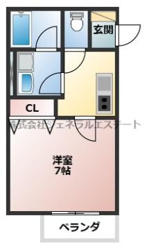 INOVE寝屋川大利町の間取り