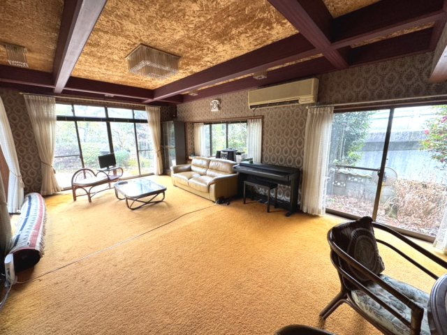 福山市沼隈町上山南　戸建住宅の居間・リビング