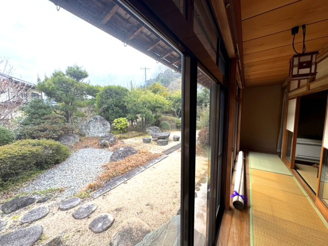 福山市沼隈町上山南　戸建住宅の庭