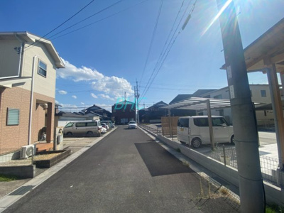 【前面道路含む現地写真】 | 守山市小島町 