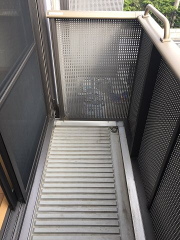 アジュールⅠのバルコニー