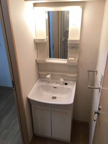 アジュールⅠの洗面所