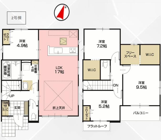 船橋市馬込町2期の間取り