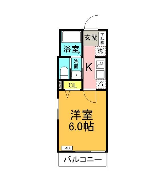 Ｍａｒｋ　Ｄｕｏ一ノ割ＩＩの間取り