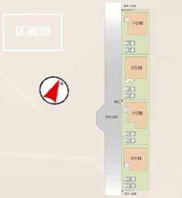 船橋市馬込町2期の区画図