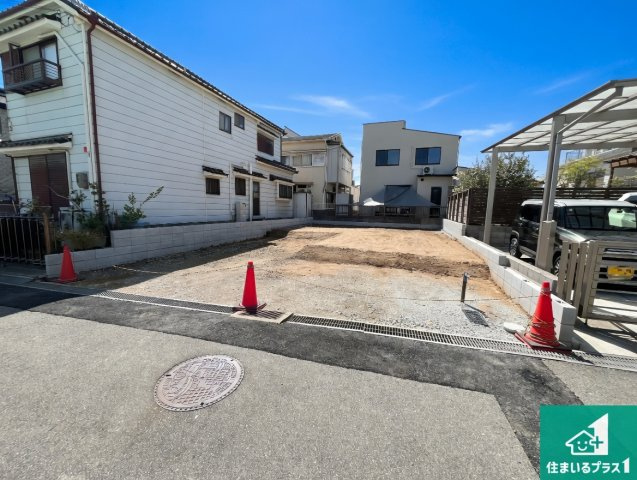 明石市東人丸町　第1期　新築一戸建ての外観|周辺は落ち着いた街並みの住宅地！子育てがしやすい住環境です！まだ未完成ですが、現地でしかわからない事もございます。是非一度ご覧ください。