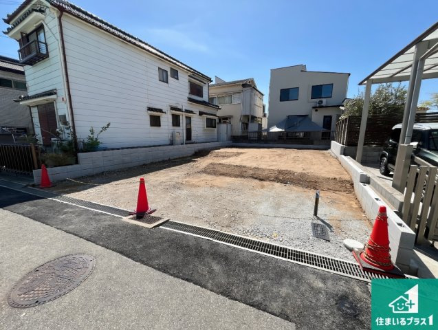 明石市東人丸町　第1期　新築一戸建ての外観|周辺は落ち着いた街並みの住宅地！子育てがしやすい住環境です！まだ未完成ですが、現地でしかわからない事もございます。是非一度ご覧ください。