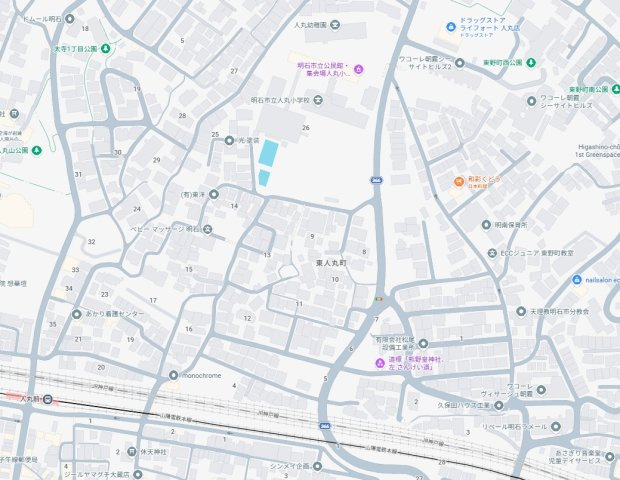 明石市東人丸町　第1期　新築一戸建ての地図