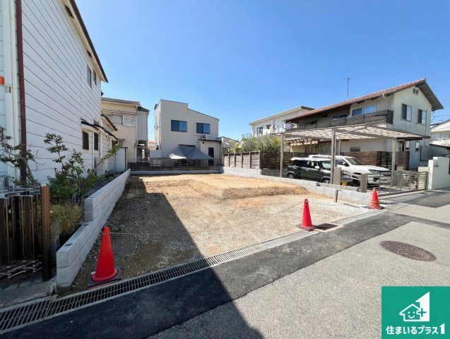 明石市東人丸町　第1期　新築一戸建ての外観|周辺は落ち着いた街並みの住宅地！子育てがしやすい住環境です！まだ未完成ですが、現地でしかわからない事もございます。是非一度ご覧ください。
