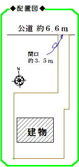 　☆ 港区大西1丁目の戸建 ☆の区画図