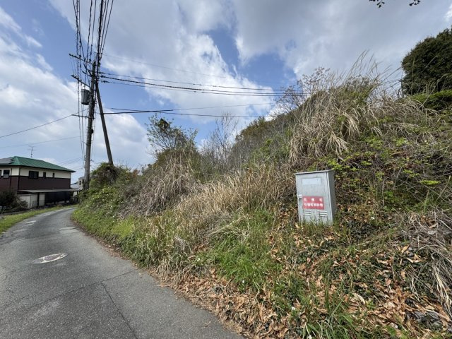 宇城市松橋町豊福の売地の外観
