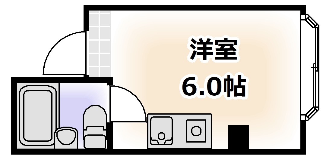 苅田ハイツの間取り