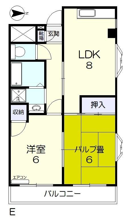堂元ビルの間取り