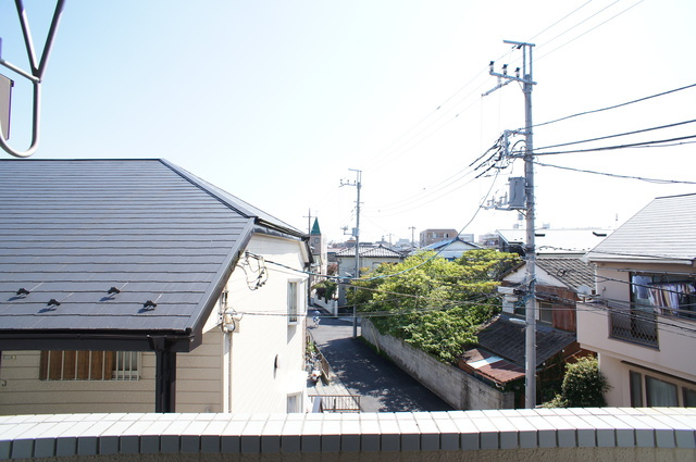 バーレーハイツ壱番館の展望|眺望、日当たり良好