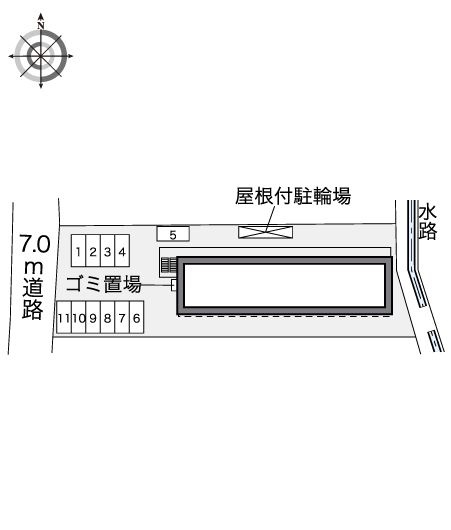 【区画図】 | レオパレスサンロード
