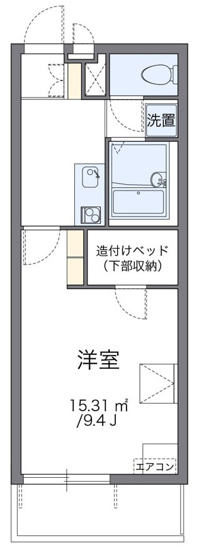 【間取り】 | レオパレスサンロード