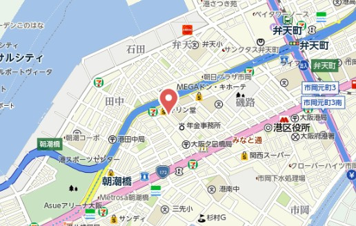 【地図】 | アスヴェル大阪サウスキャナル