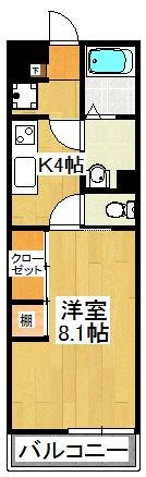 リブリ・グランコンフォートの間取り