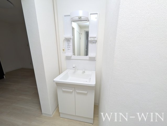 第一橋本マンションの独立洗面台