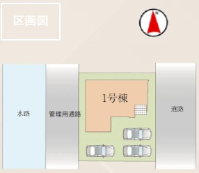 千葉市中央区東千葉２丁目２期の区画図