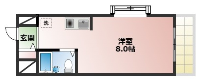 ヴィップハイツの間取り