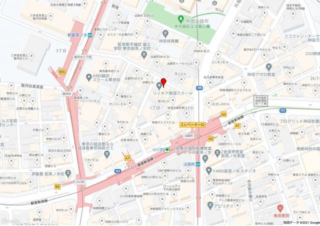 日宝新御茶ノ水ビルの地図