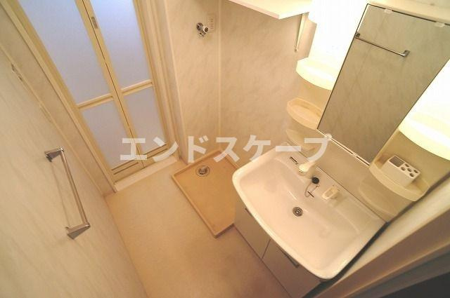 プリムヴェールＤの洗面所|高崎、前橋のお部屋探しはエンドスケープまで！お客様の理想お聞かせ下さい♪