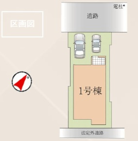 八千代市勝田台３丁目２１期の区画図