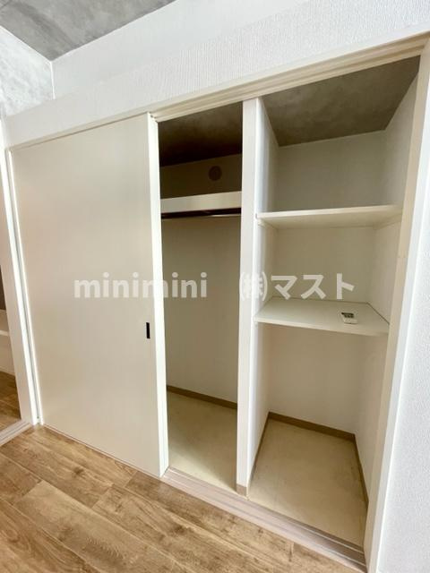 天満アパートメントの収納