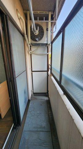 プリンセスコートお花茶屋のバルコニー