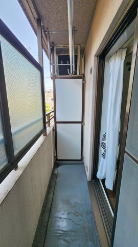 プリンセスコートお花茶屋のバルコニー