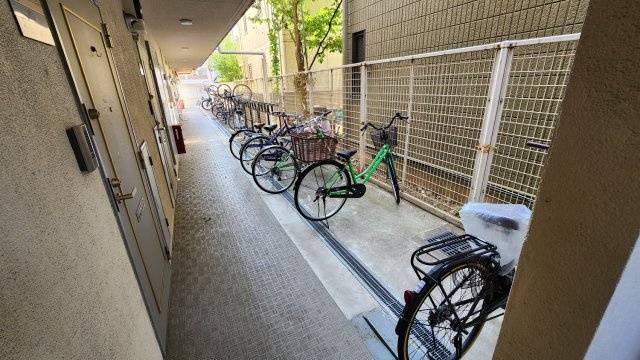 プリンセスコートお花茶屋のその他共用部分|駐輪場