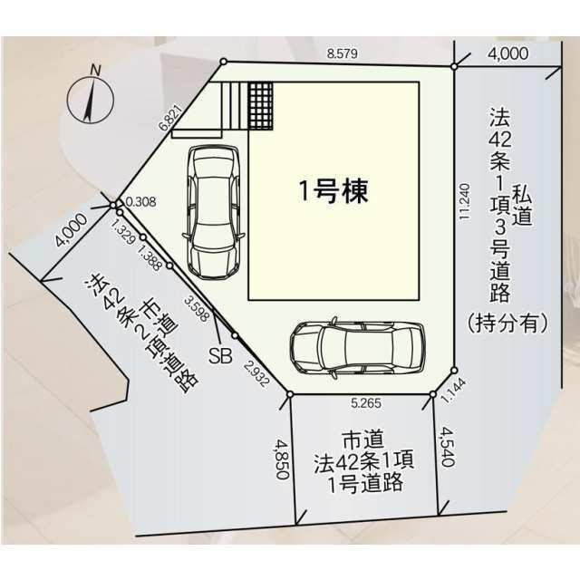 北九州市小倉南区若園第7の区画図| 