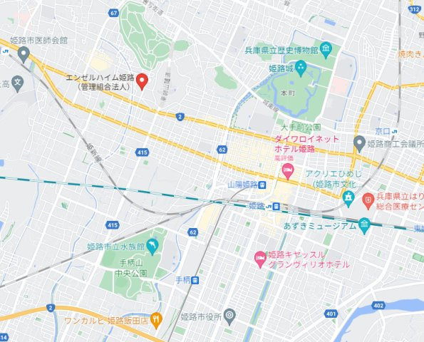 エンゼルハイム姫路　5階の地図
