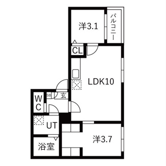 【間取り】 | ilusion桜本町