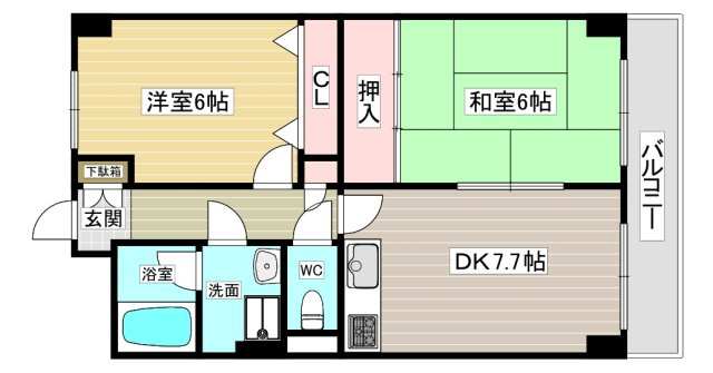 【間取り】 | マジスト西宮