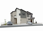 【仲介手数料０円】座間市座間1丁目　新築一戸建て　全2棟の画像