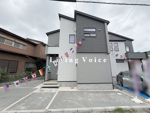 【仲介手数料０円】座間市座間1丁目　新築一戸建て　全2棟の外観|1号棟　座間市座間1丁目　新築一戸建て　全2棟