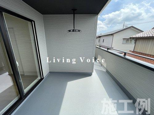 【仲介手数料０円】座間市座間1丁目　新築一戸建て　全2棟のバルコニー|座間市座間1丁目　新築一戸建て　全2棟