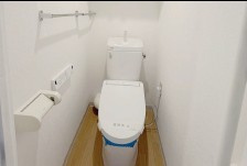 せんげん台パークタウン一番街2号棟のトイレ