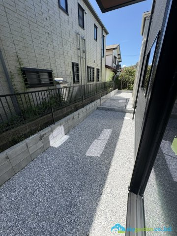 逗子市池子2丁目　新築戸建　全２棟2号棟の庭|お庭です