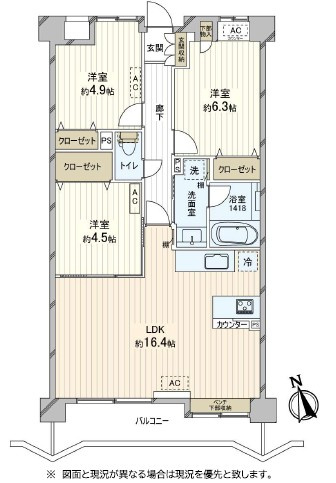 【間取り】 | オーベル湘南緑が浜