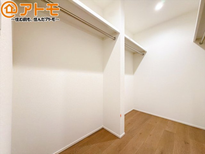 【収納】 | 駿河区中原1期　新築戸建　1号棟 | 収納家具を減らせる容量の大きなクローゼット♪